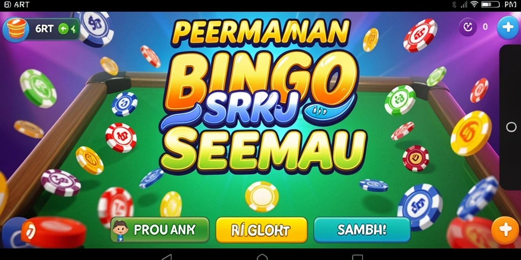 Screenshot gameplay Bingo 6RT yang penuh aksi dan keseruan.
