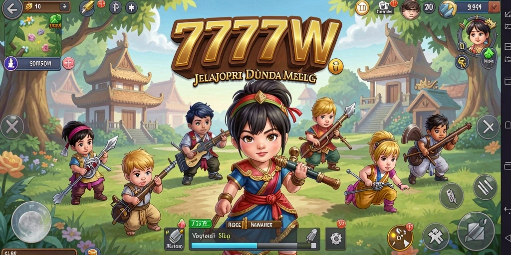 Screenshot gameplay menampilkan pengalaman seru dalam <strong>7777W</strong>.