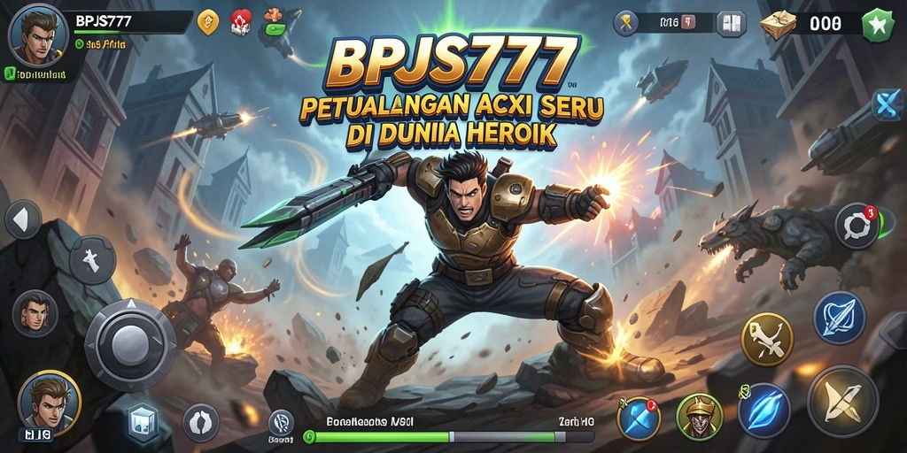 Tangkapan layar menampilkan aksi mendebarkan di BPJS777.