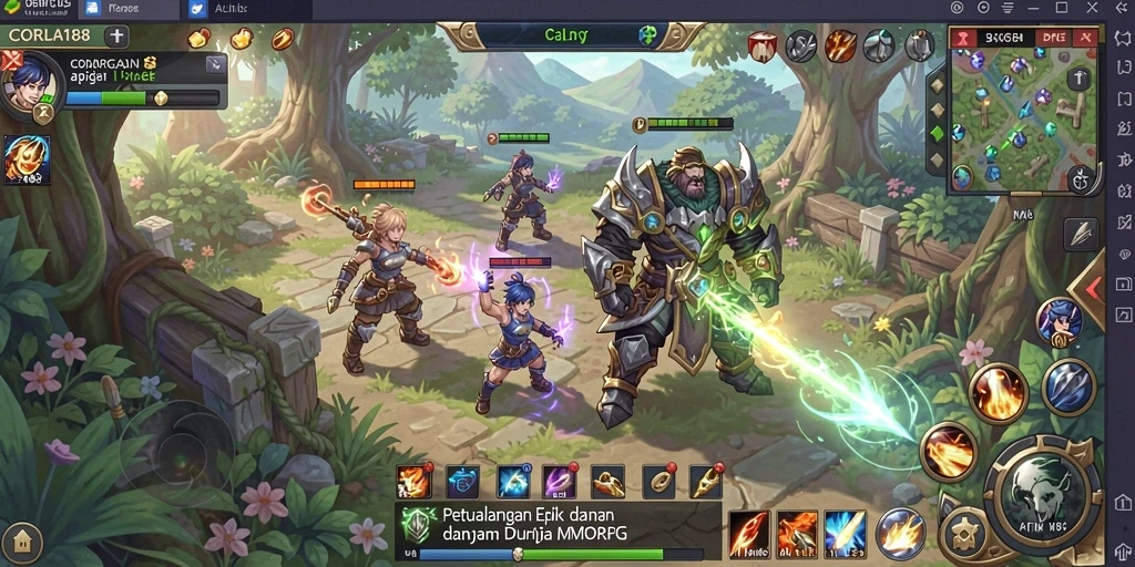 Gameplay menarik dalam CORLA188 dengan grafis memukau