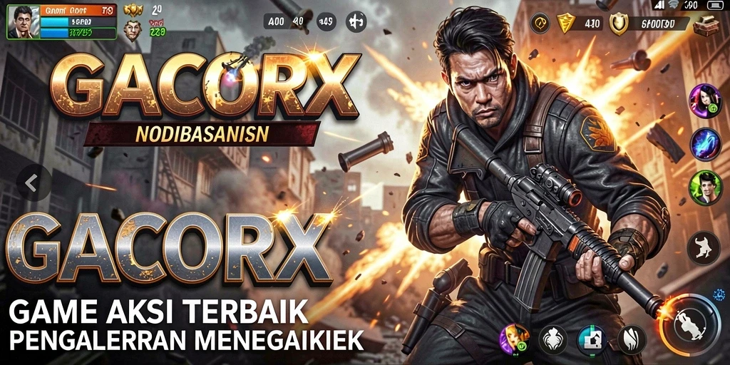 Tangkapan layar GACORX yang menampilkan aksi seru dalam pertempuran.