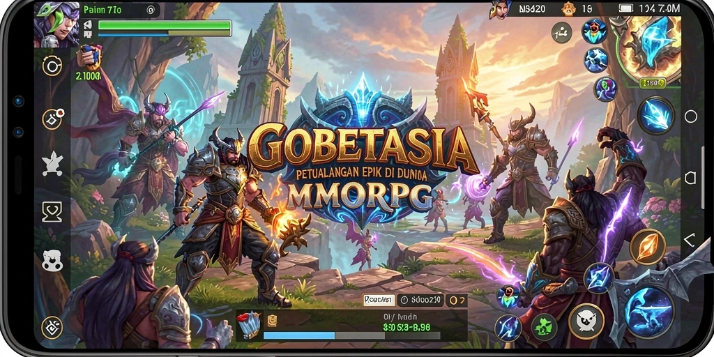 Tampilan aksi seru dalam gameplay <strong>GOBETASIA</strong> yang menegangkan.