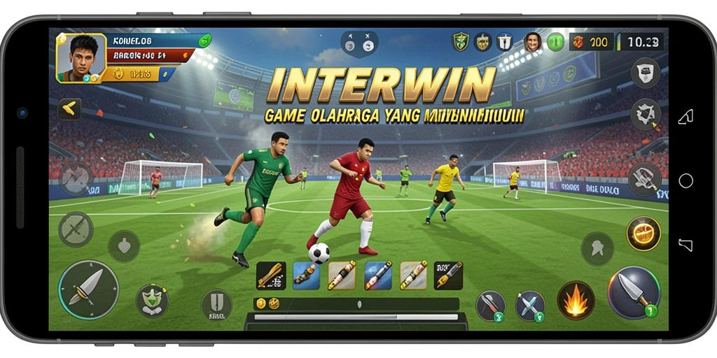 Gameplay menarik dengan aksi olahraga yang seru.