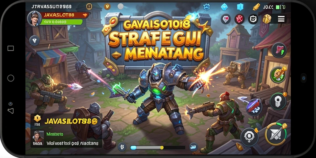 Tampilan gameplay menarik dari JAVASLOT88 yang penuh strategi.