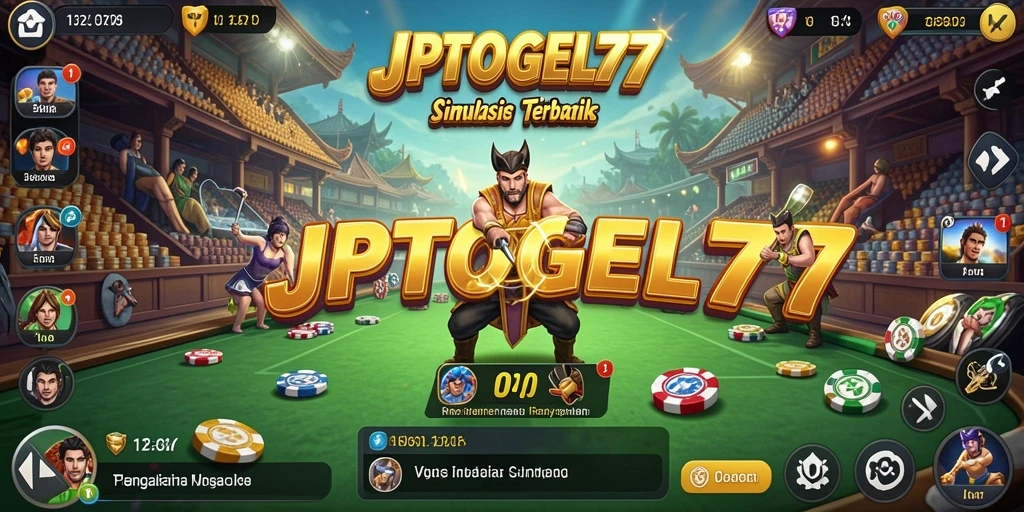 Tampilan utama <strong>JPTOGEL77</strong> menunjukkan gameplay yang dinamis dan menarik.