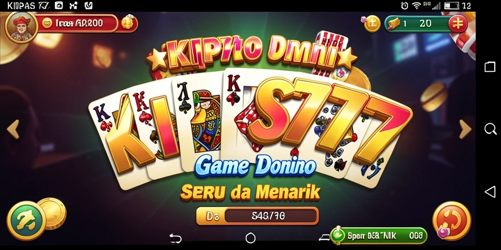 Gameplay seru KIPAS777 dalam permainan Domino.