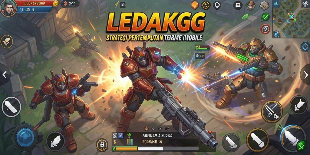 Tampilan gameplay strategi mendebarkan di LEDAKGG.