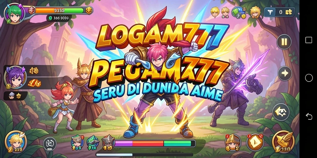 Tampilan gameplay seru dan interaktif di LOGAM777 yang memukau.