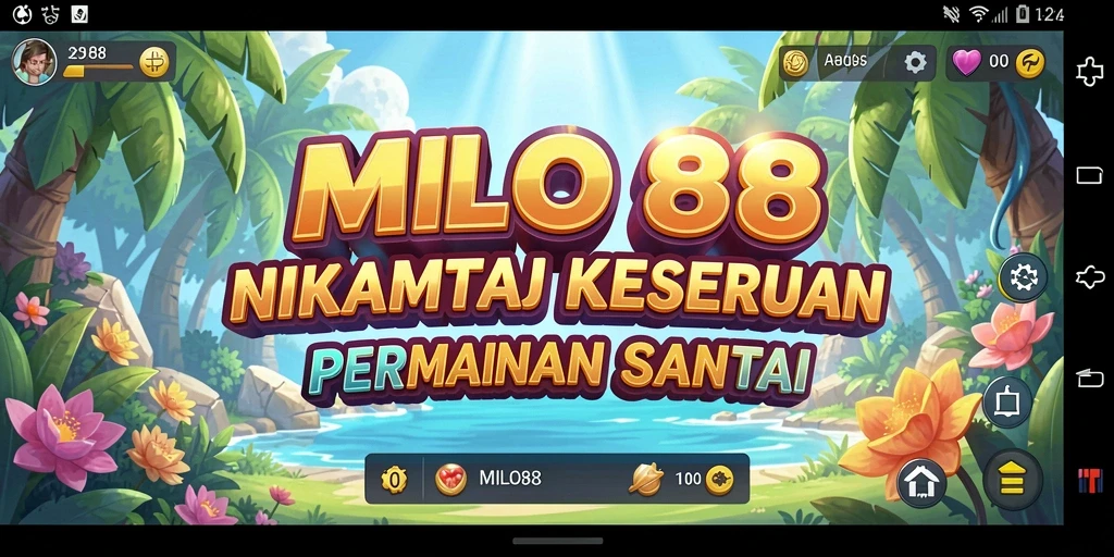Tampilan gameplay MILO88 yang seru dan menyenangkan.