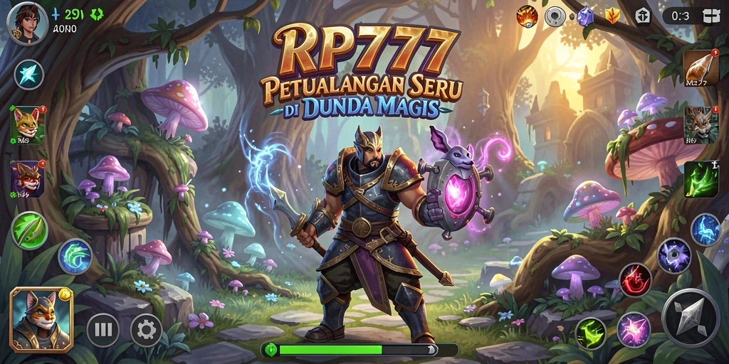 Tampilan gameplay seru dari RP777 yang penuh petualangan.