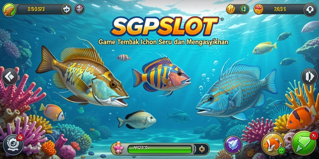 Gameplay seru menembak ikan dengan grafis menarik di SGPSLOT.
