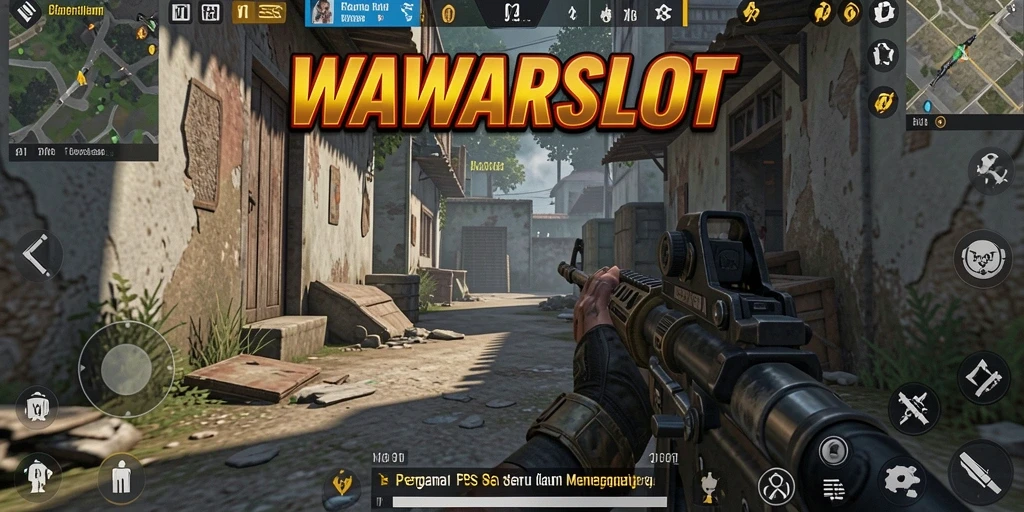 Tampilan gameplay seru dari WAWARSLOT yang penuh aksi FPS.